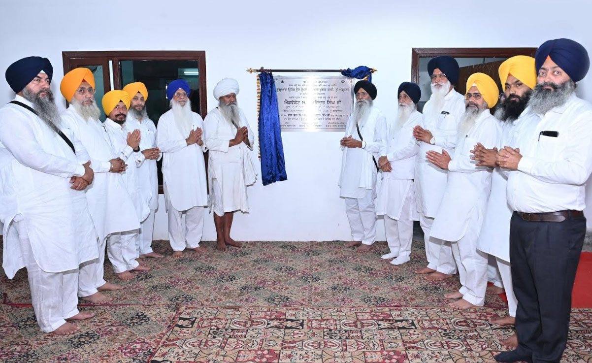 ਗੁਰਦੁਆਰਾ ਪ੍ਰਿੰਟਿੰਗ ਪ੍ਰੈੱਸ ਦਾ ਨਵੀਨੀਕਰਨ ਮਗਰੋਂ ਐਡਵੋਕੇਟ ਧਾਮੀ ਵੱਲੋਂ ਉਦਘਾਟਨ