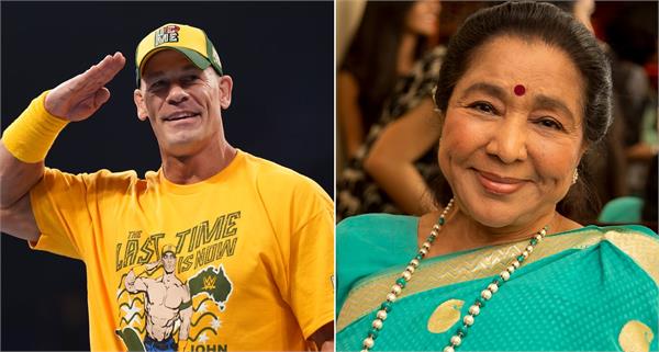 john cena remembers late asha bhosle