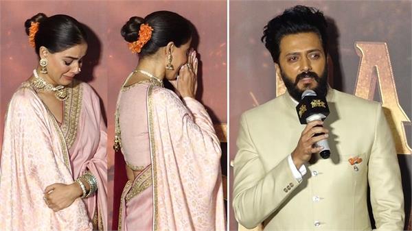 riteish deshmukh spoke his heart out at the trailer launch of   raja shivaji  