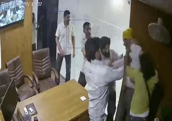 ruckus at jalandhar immigration center