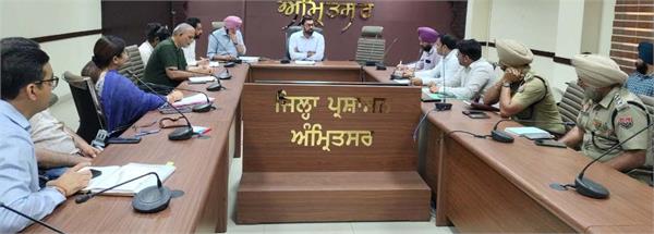 amritsar dc orders officials to prevent flood threat