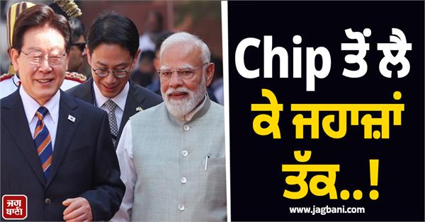 india and south korea set a target of 50 billion in trade