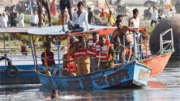 vrindavan boat accident missing pankaj