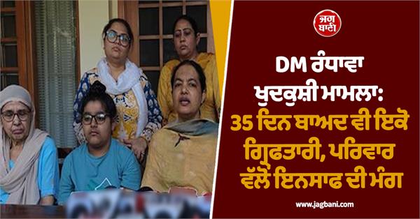 dm randhawa suicide case