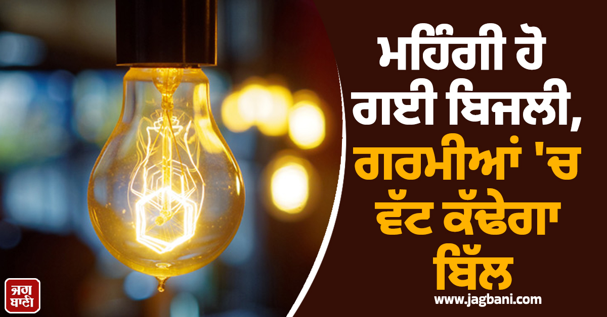 ਮਹਿੰਗੀ ਹੋ ਗਈ ਬਿਜਲੀ, ਗਰਮੀਆਂ 'ਚ ਵੱਟ ਕੱਢੇਗਾ ਬਿੱਲ, ਕਰਨਾਟਕ ਦੇ ਲੋਕਾਂ ਨੂੰ ਵੱਡਾ ਝਟਕਾ