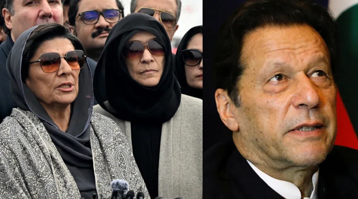 ਪਾਕਿਸਤਾਨ : ਇਮਰਾਨ ਖਾਨ ਦੀਆਂ ਭੈਣਾਂ ਸਣੇ 1400 ਹੋਰ 'ਤੇ ਅੱਤਵਾਦ ਦਾ ਕੇਸ ਦਰਜ