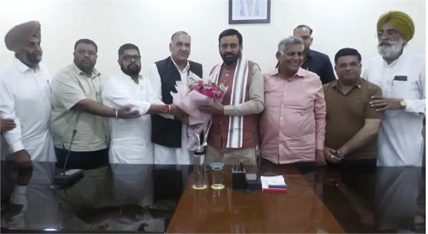 nayab singh saini punjab arhati association