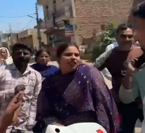 youth tied to a pole and beaten in mohali