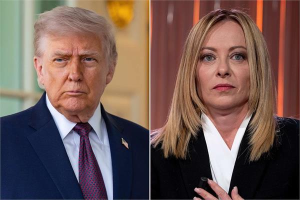 donald trump on meloni