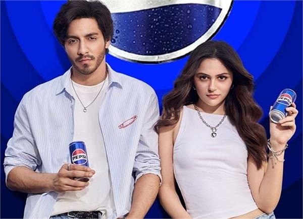 ahaan panday and aneet padda  s pepsi campaign crosses 2 5 billion views