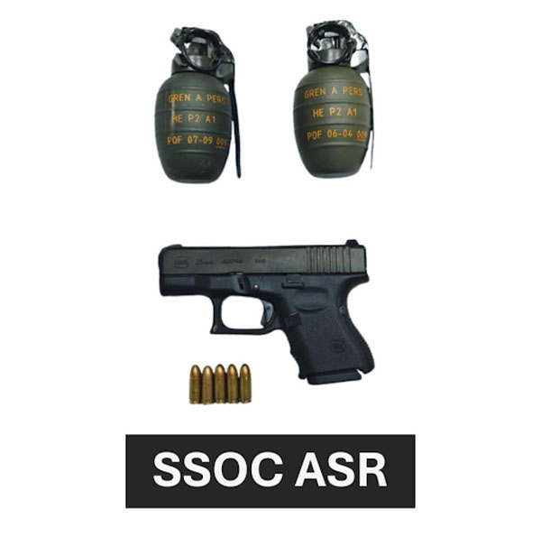 ਅੱਤਵਾਦੀ ਮਾਡਿਊਲ ਦਾ ਪਰਦਾਫਾਸ਼: 2 ਗ੍ਰਨੇਡ ਤੇ ਪਿਸਤੌਲ ਸਮੇਤ 3 ਮੁਲਜ਼ਮ ਗ੍ਰਿਫ਼ਤਾਰ