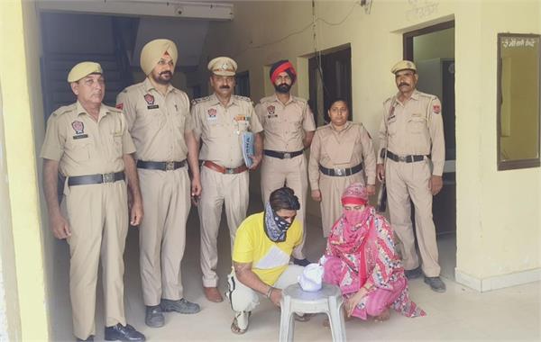 dinanagar police  husband and wife