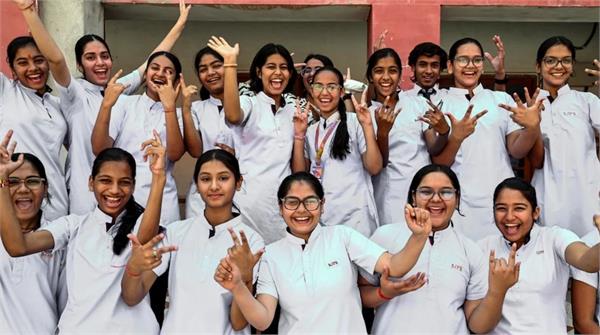 girls dominate in up board results