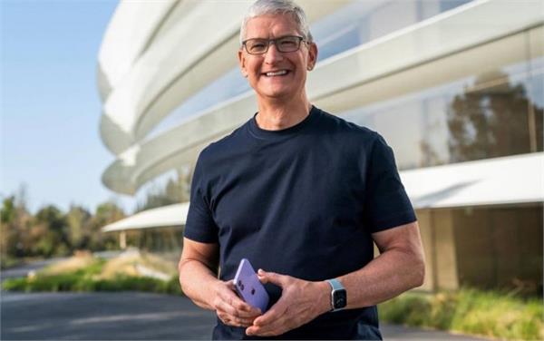 tim cook india