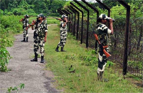 bsf caught the suspect police started investigation