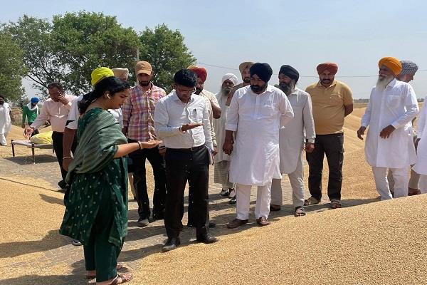 deputy commissioner visited various markets