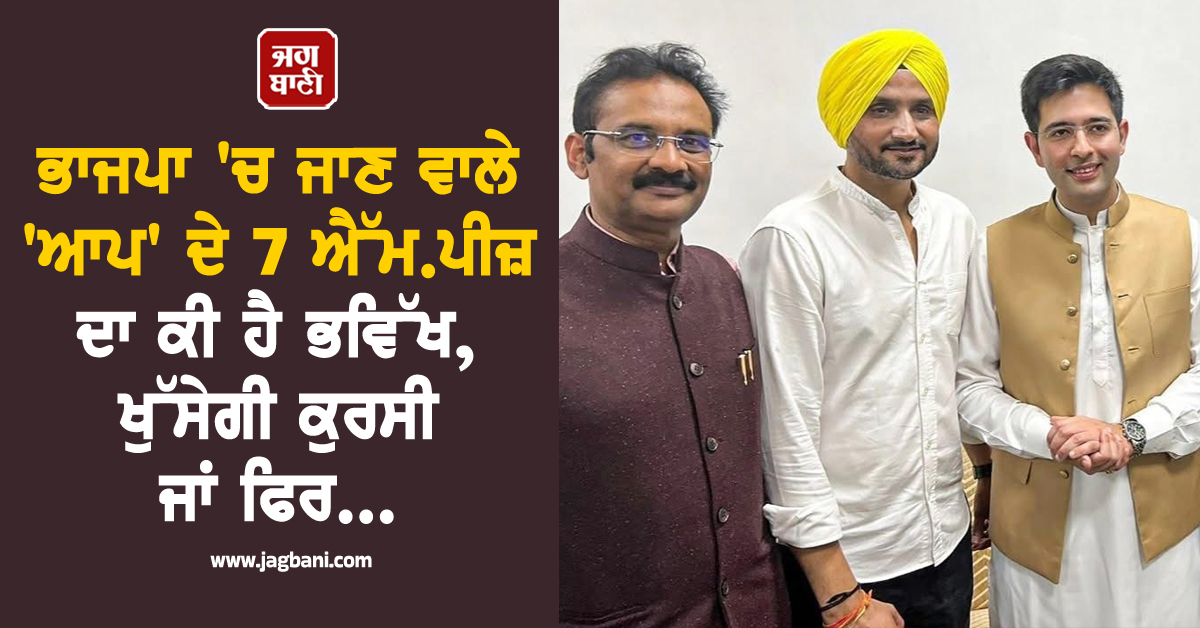 ਭਾਜਪਾ ''ਚ ਸ਼ਾਮਲ ਹੋਣ ਵਾਲੇ 7 MPs ਦਾ ਕੀ ਬਣੂ! ਬਚੇਗੀ ਕੁਰਸੀ ਜਾਂ ਫਿਰ...