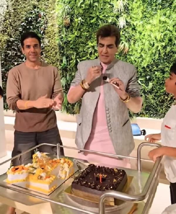 tusshar kapoor shares throwback clip as he misses jeetendra  s birthday