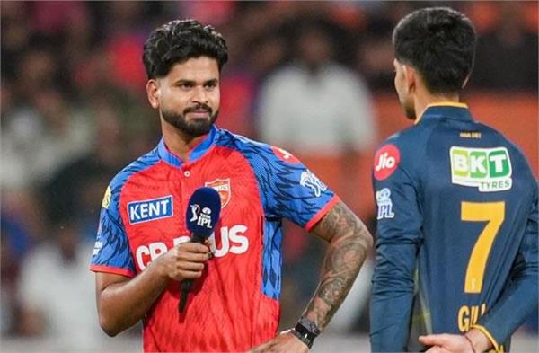 pbks fast bowler claims about iyer