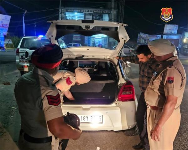 police conduct surprise roadblocks