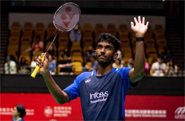 badminton asia championship  ayush shetty wins silver medal