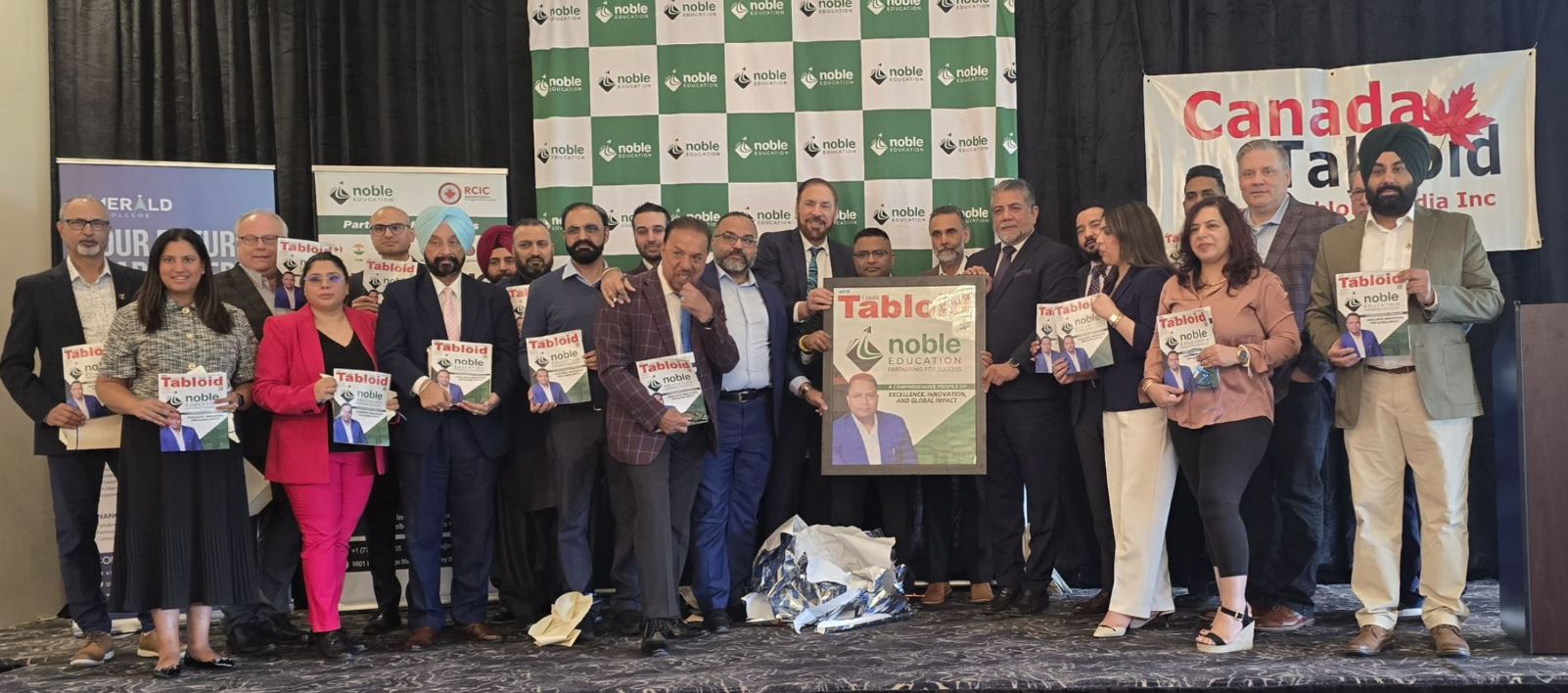 ''ਕੈਨੇਡਾ ਟੈਬਲਲੋਇਡ'' ਮੈਗਜ਼ੀਨ ਦੇ ਵਿਸਾਖੀ ਅੰਕ ਦਾ ਰਿਲੀਜ਼ ਸਮਾਗਮ ਕਰਵਾਇਆ