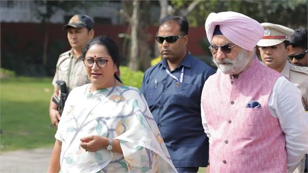 lg sandhu and cm rekha gupta visited vasudev ghat