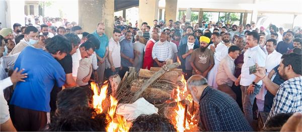 rishav cremation jagraon