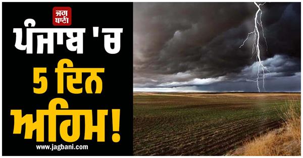 weather warning in punjab alert for 8 districts