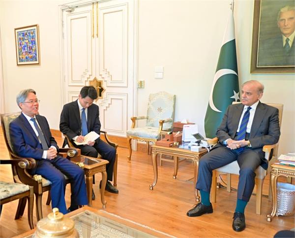 chinese ambassador meets shehbaz sharif 