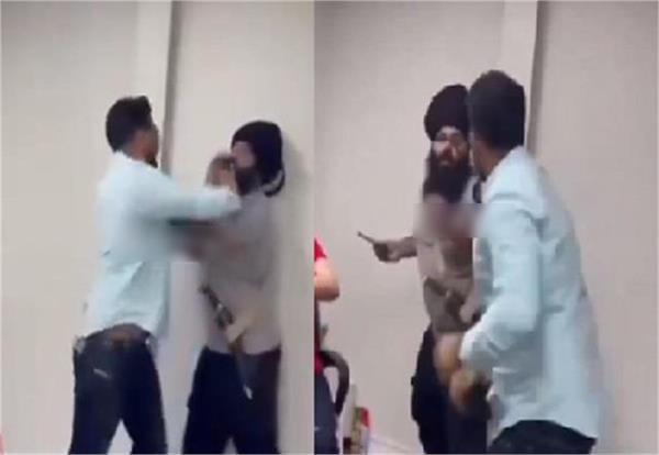 nihang sikh assaulted in canada beard pulled