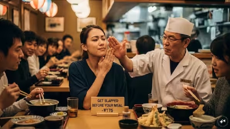 ਅਜੀਬੋ-ਗਰੀਬ ਰੈਸਟੋਰੈਂਟ : ਖਾਣਾ ਖਾਣ ਤੋਂ ਪਹਿਲਾਂ ਲੋਕ ਲੈਂਦੇ ਹਨ 'ਚਪੇੜਾਂ' ਦਾ ਆਨੰਦ, ਹੈਰਾਨ ਕਰੇਗਾ ਮਾਮਲਾ