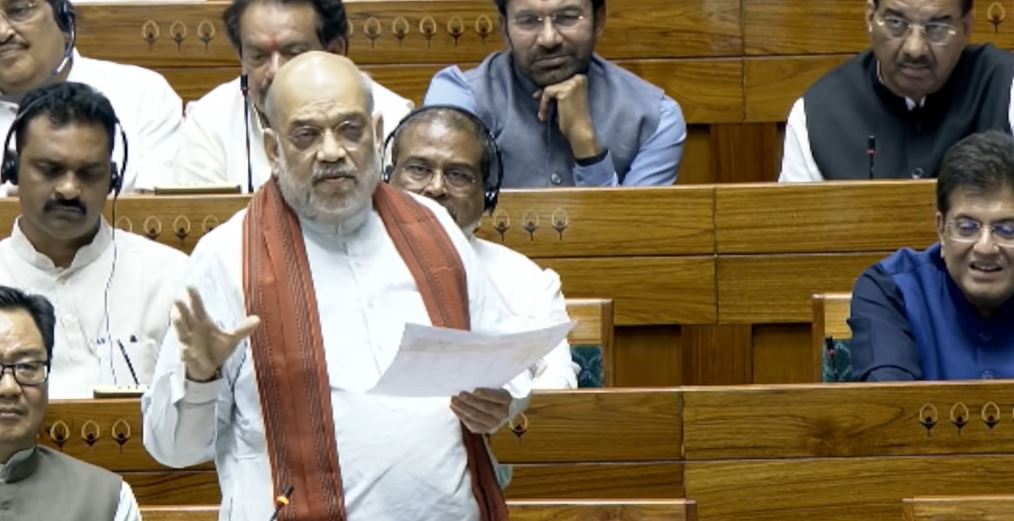 ਲੋਕ ਸਭਾ 'ਚ ਅਮਿਤ ਸ਼ਾਹ ਨੇ ਵਿਰੋਧੀਆਂ ਨੂੰ ਘੇਰਿਆ