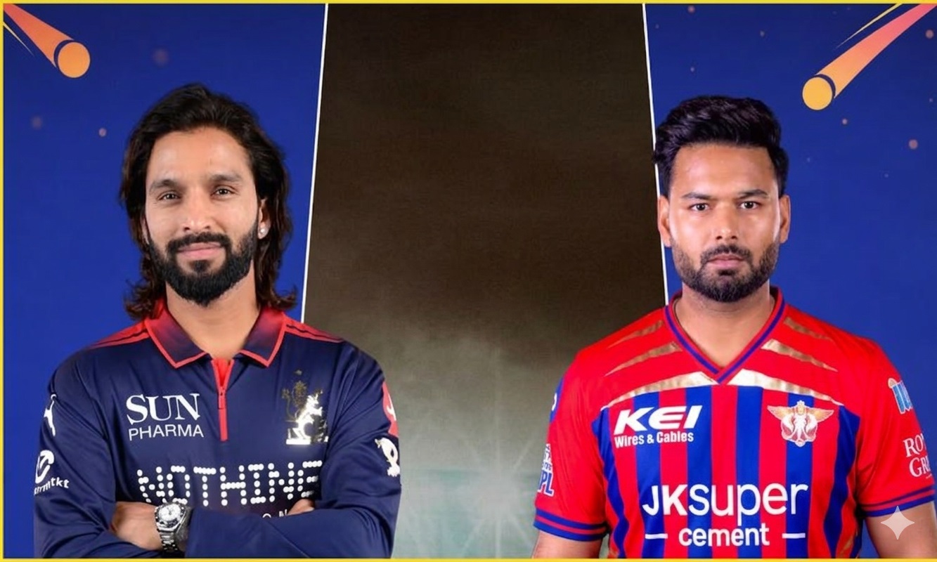 RCB vs LSG, IPL 2026: ਬੈਂਗਲੁਰੂ ਨੇ ਜਿੱਤੀ ਟਾਸ, ਲਖਨਊ ਨੂੰ ਬੱਲੇਬਾਜ਼ੀ ਦਾ ਦਿੱਤਾ ਸੱਦਾ, ਜਾਣੋ ਪਲੇਇੰਗ XI