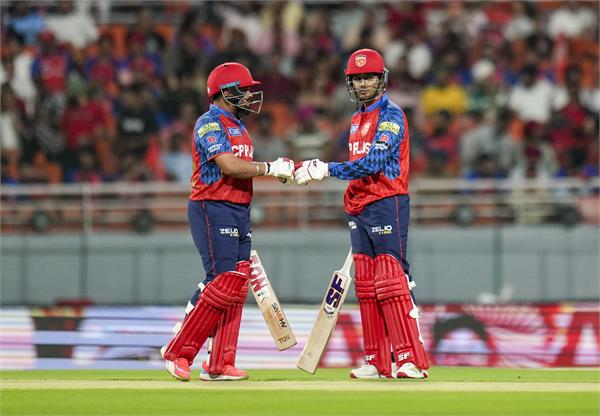 punjab set a target of 223 runs rajasthan