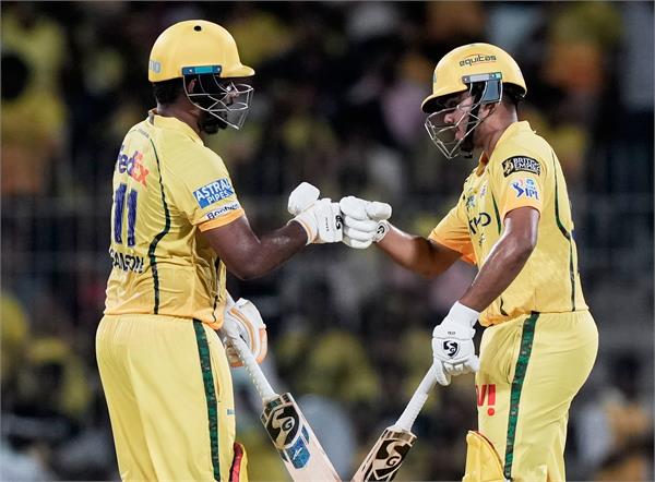 ipl 2026 csk vs dc sanju samson s storm on the chennai field