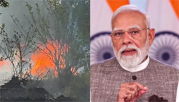 pm modi expressed grief kerala firecracker factory blast