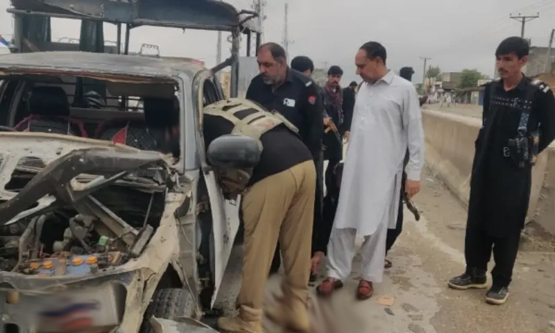 ਪਾਕਿਸਤਾਨ ’ਚ ਧਮਾਕਾ, ਏ. ਐੱਸ. ਆਈ. ਸਮੇਤ 5 ਪੁਲਸ ਮੁਲਾਜ਼ਮ ਜ਼ਖ਼ਮੀ