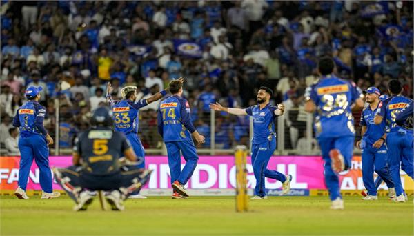 mumbai indians beats gujarat titans