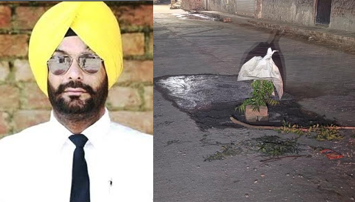 ਮਾਨਸਾ ਕਚਹਿਰੀਆਂ ਰੋਡ ’ਤੇ ਬਣੀ ਸੜਕ ਦੀ ਕੀਤੀ ਜਾਵੇ ਜਾਂਚ, ਵਿਜੀਲੈਂਸ ਨੂੰ ਭੇਜੀ ਸ਼ਿਕਾਇਤ: ਐਡਵੋਕੇਟ ਮਾਹਲ