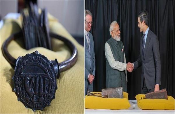 copper letters of chola empire to return to india