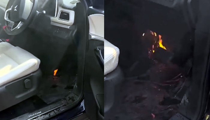 Mahindra XUV700 ਨੂੰ ਲੱਗੀ ਭਿਆਨਕ ਅੱਗ, ਸਰਵਿਸ ਸੈਂਟਰ ਦੇ ਜਵਾਬ ਨੇ ਉਡਾਏ ਹੋਸ਼
