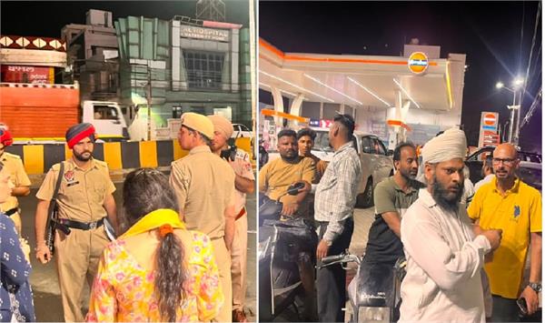 robbers   rampage in rama mandi market