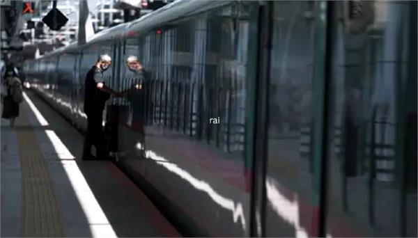 spray incident on japanese train