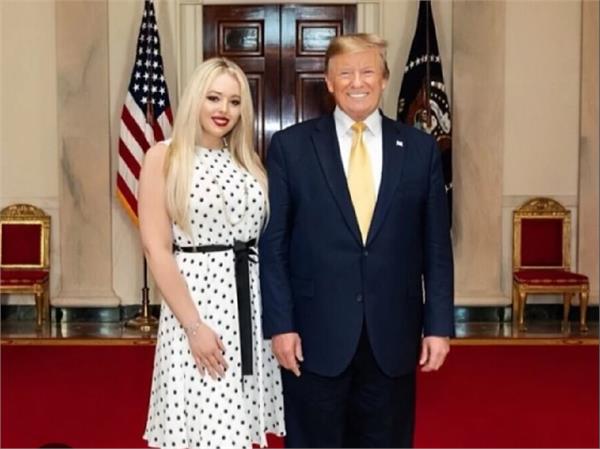 donald trump  s daughter tiffany to visit india today