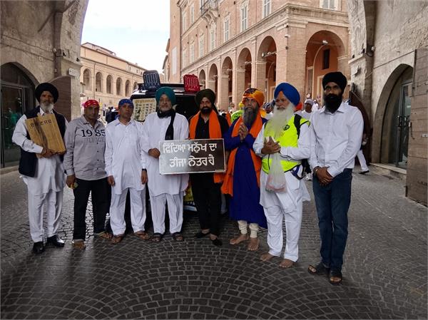 echoes of punjabi mother tongue in italy