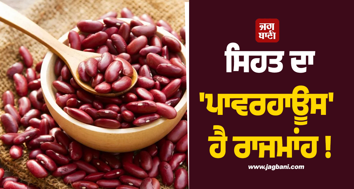 ਸਿਹਤ ਦਾ 'ਪਾਵਰਹਾਊਸ' ਹੈ ਰਾਜਮਾਂਹ ! ਇਸ ਦੇ ਫਾਇਦੇ ਜਾਣ ਕੇ ਹੋ ਜਾਓਗੇ ਹੈਰਾਨ