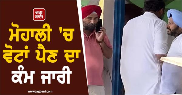 voting continues in mohali