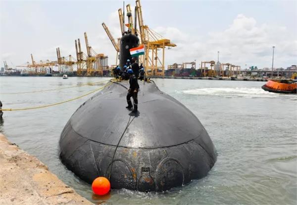 indian submarine in sri lanka