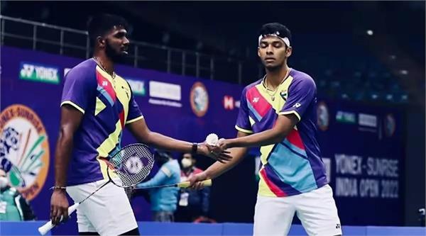satwik chirag pair finished runners up in thailand open
